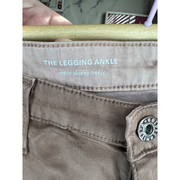 Adriano Goldschmied dusty rose super skinny ankle jeans sz 31R - Picture 6 of 9